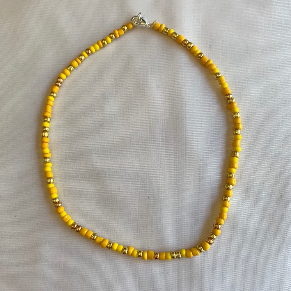Seed bead chokers